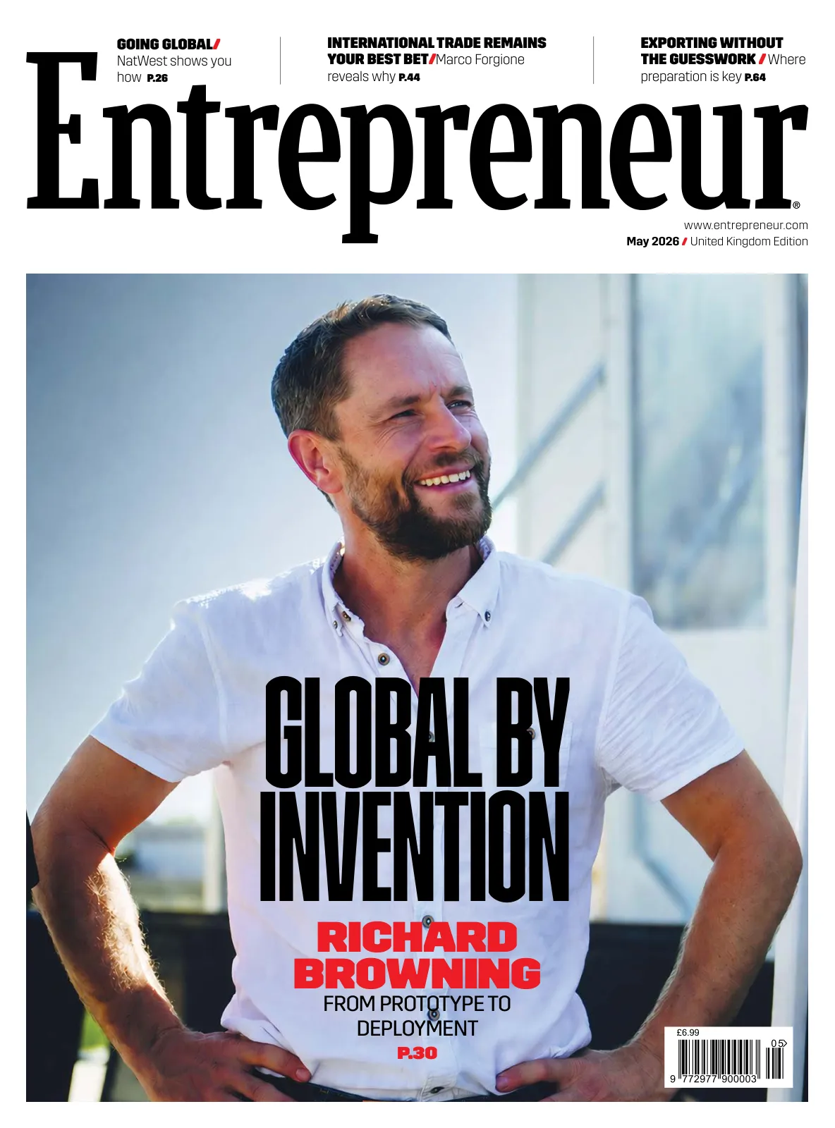 Cover of Entrepreneur UK, May 2026