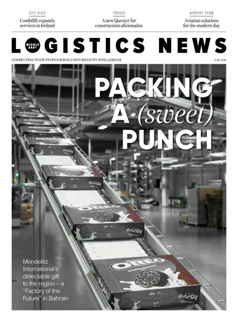 Cover of Logistics News, June 2018