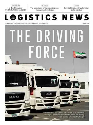 Cover of Logistics News, March 2019