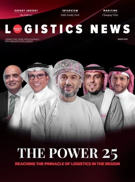 Cover of Logistics News, March 2025
