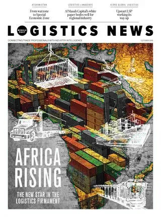 Cover of Logistics News, October 2015