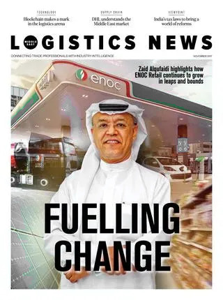 Cover of Logistics News, November 2017