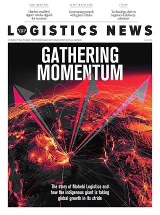 Cover of Logistics News, July 2015