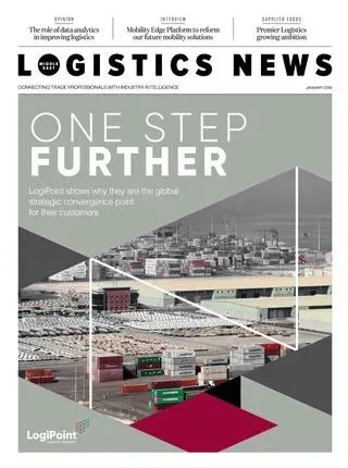 Cover of Logistics News, January 2019