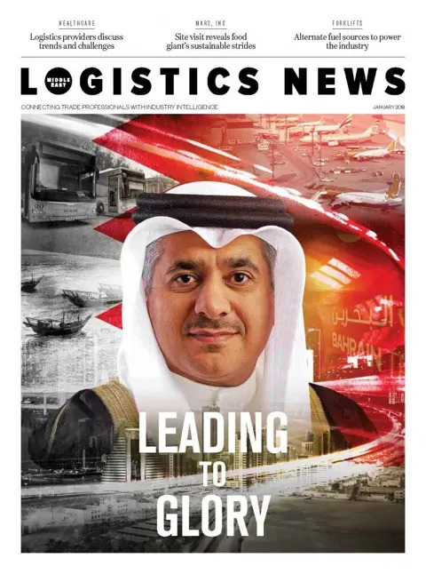 Cover of Logistics News, January 2018