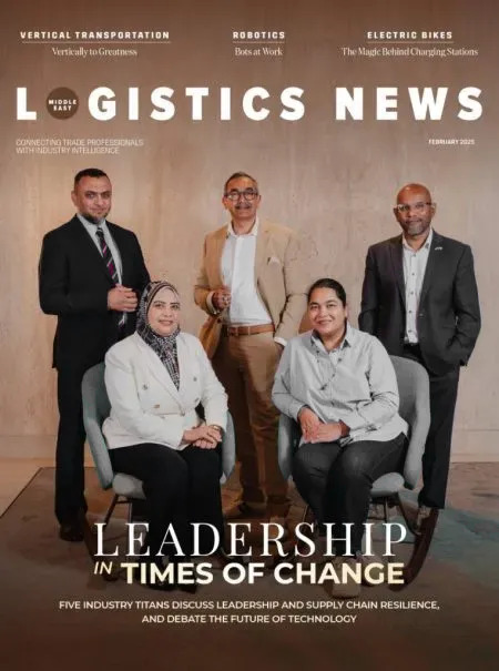 Cover of Logistics News, February 2025
