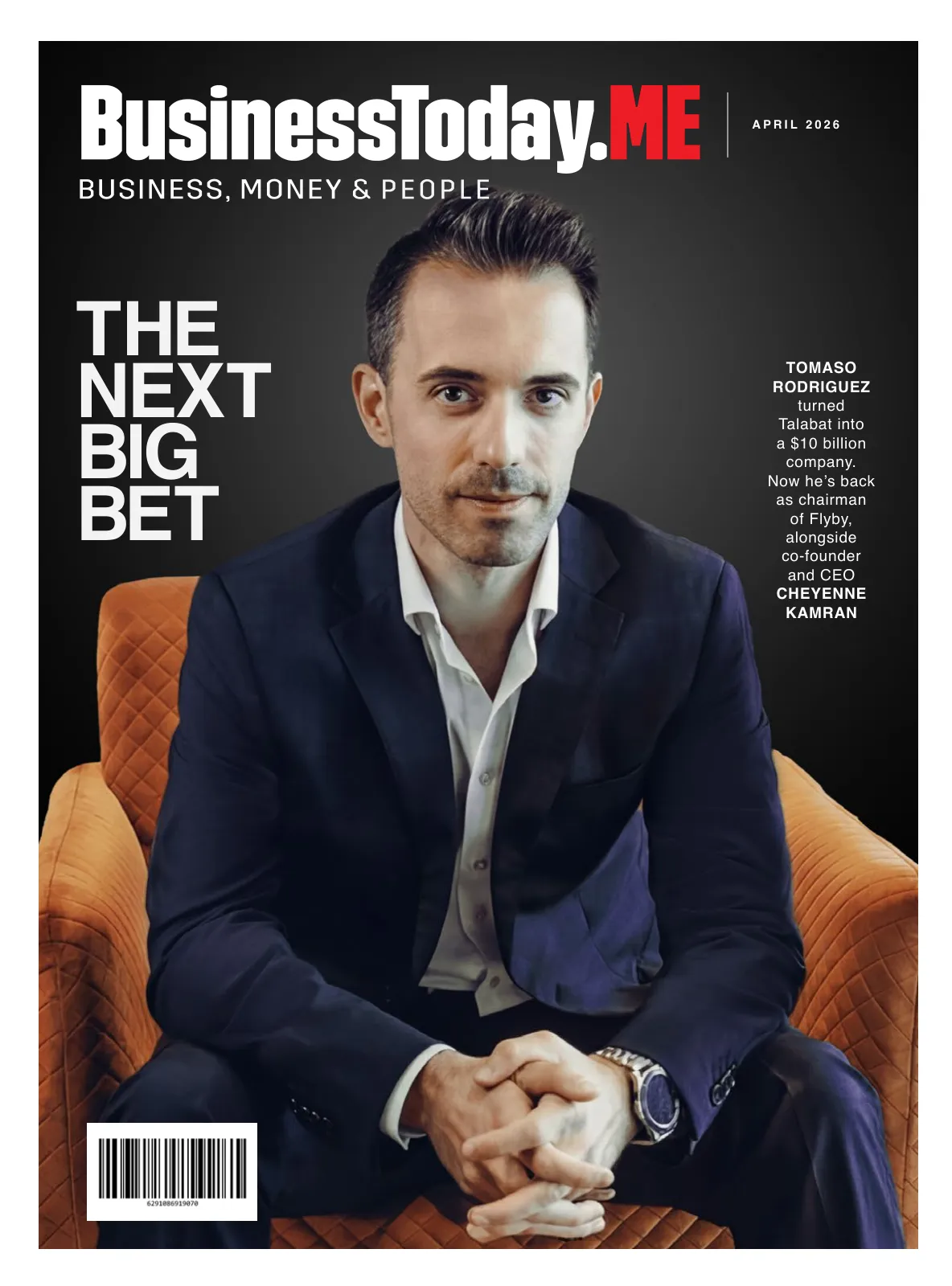 Cover of BusinessToday Middle East, April 2026