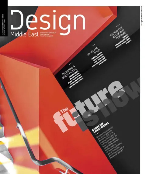 Cover of Design Middle East, Jan-Feb 2022