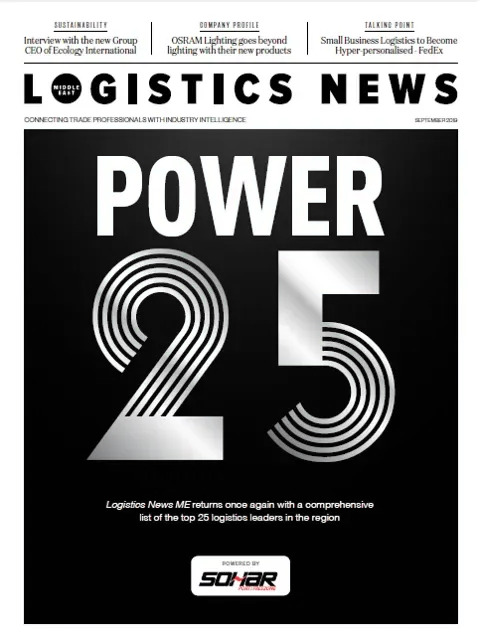 Cover of Logistics News, September 2019
