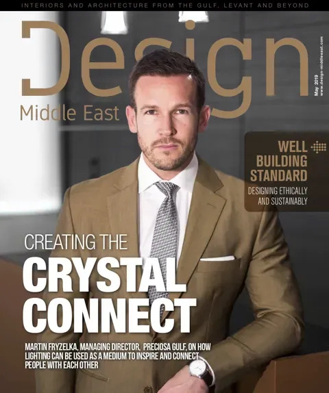 Cover of Design Middle East, May 2019