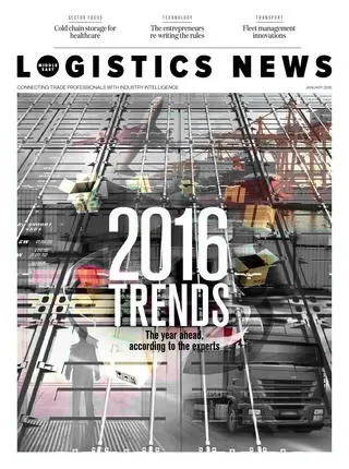 Cover of Logistics News, January 2016