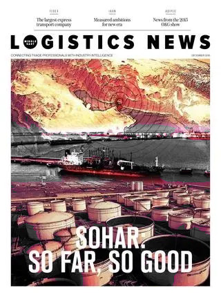 Cover of Logistics News, December 2015