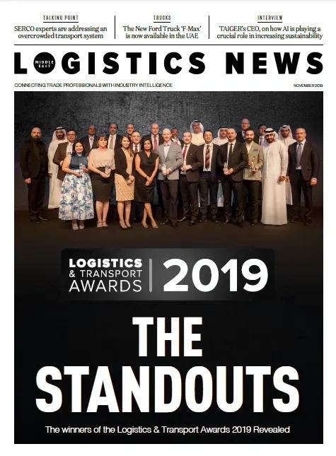 Cover of Logistics News, November 2019