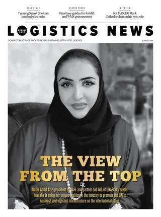 Cover of Logistics News, August 2016