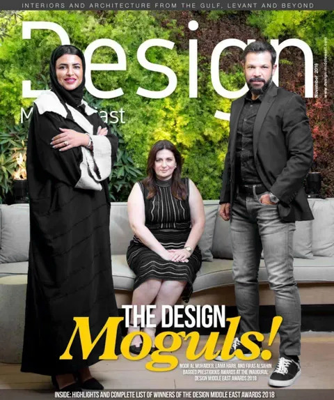 Cover of Design Middle East, November 2018