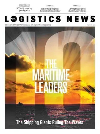 Cover of Logistics News, February 2016