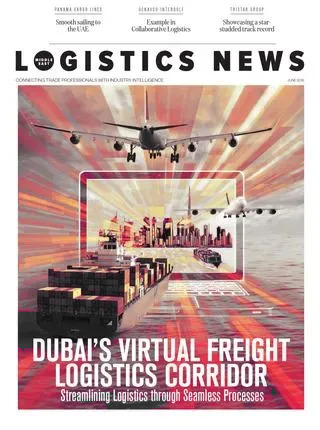 Cover of Logistics News, June 2015