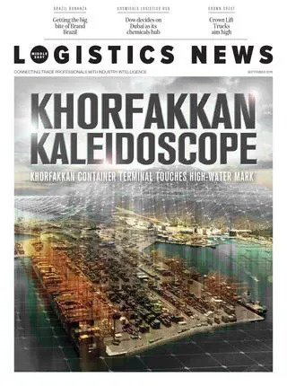 Cover of Logistics News, September 2015