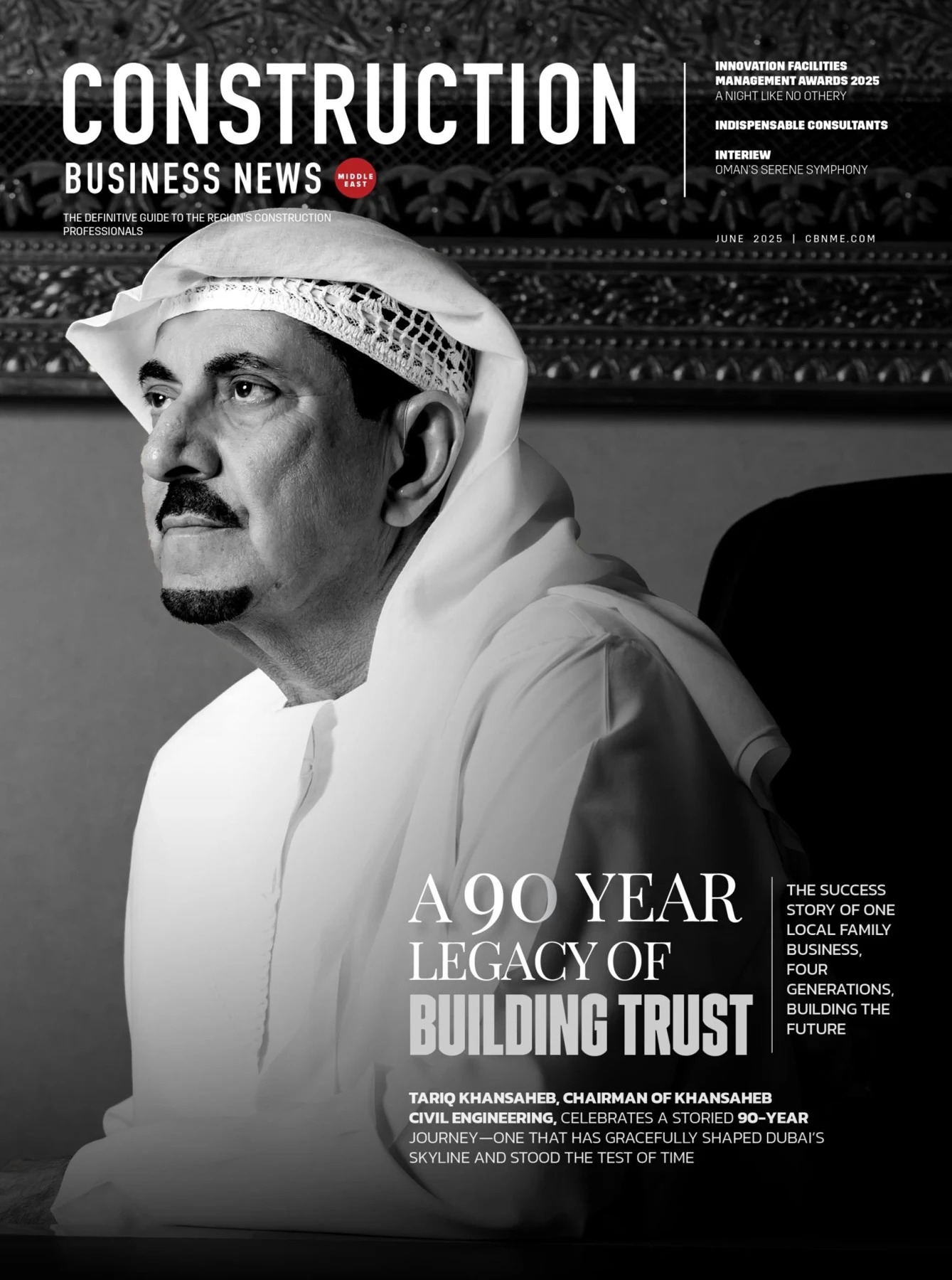 Construction Business News publication cover