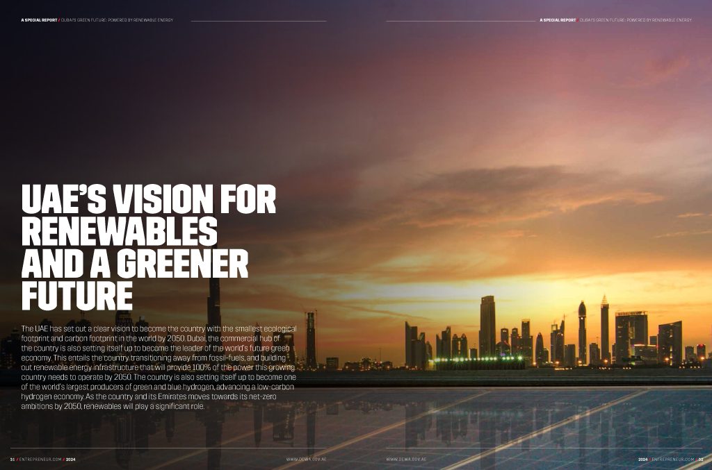Dubai’s Green Future: Powered by Renewable Energy: inside page 3